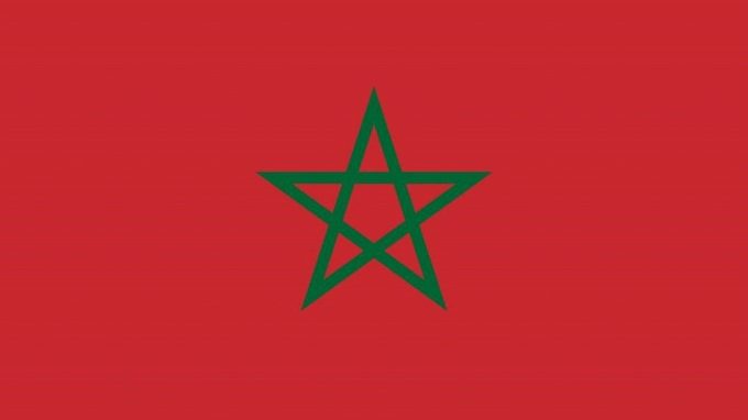 Bandeira do  Marrocos
